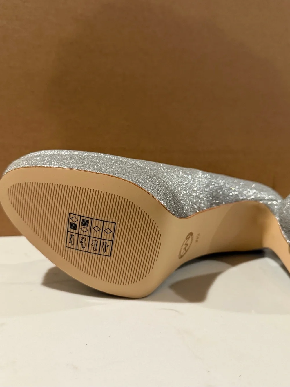 Michael Kors Chantal Platform Pump Silver